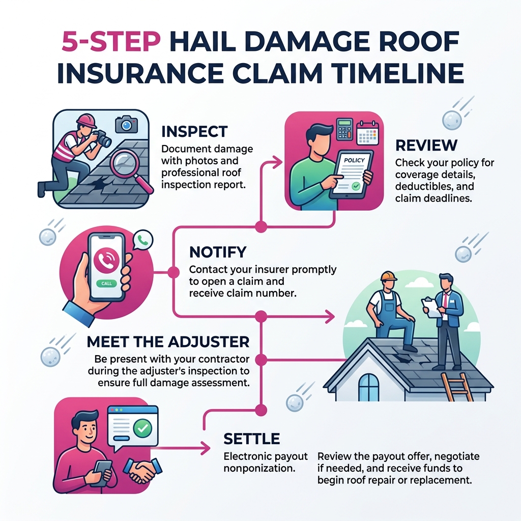 Ultimate Hail Damage Roof Insurance Claim Guide Ultimate Hail Damage Roof Insurance Claim Guide